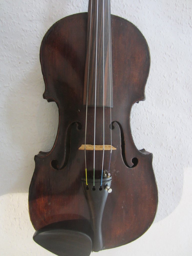 Germanan Violin Label: J. L. Kriner top plate